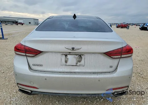 2015 Hyundai Genesis 3.8L from USA, damaged, VIN KMHGN4JE6FU095484